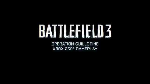 Полная версия трейлера Operation Guillotine из Battlefield 3