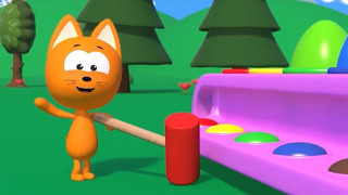 Учим цвета – Котэ ТВ сборник мультфильмов для малышей и игры для детей