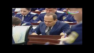 Выступление Шавката Мирзиёева перед работниками органов прокуратуры