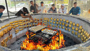 THE GIANT NUMBER “1” TANDOOR IN CENTRAL ASIA. Millions of People Queue for Tandoori SOMASAS
