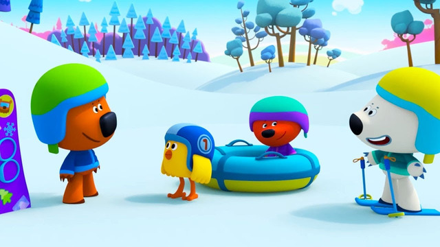 Привет, зима! Мультик МИ-МИ-МИШКИ – Мимимишки мультфильмы для детей