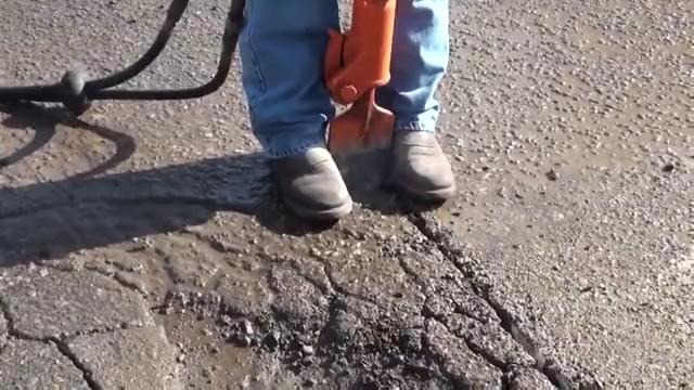 Ямочный ремонт дорог в США
