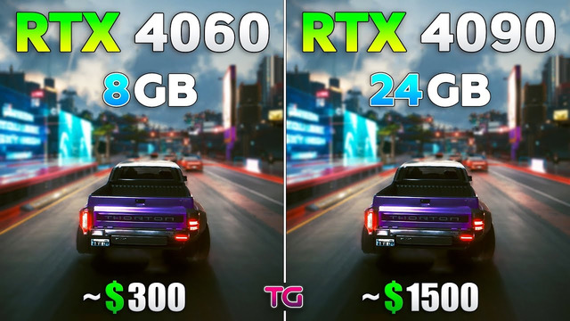 RTX 4060 vs RTX 4090 – How Big is the Difference