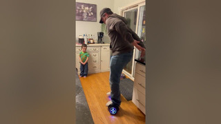 No hoverboarding in the house