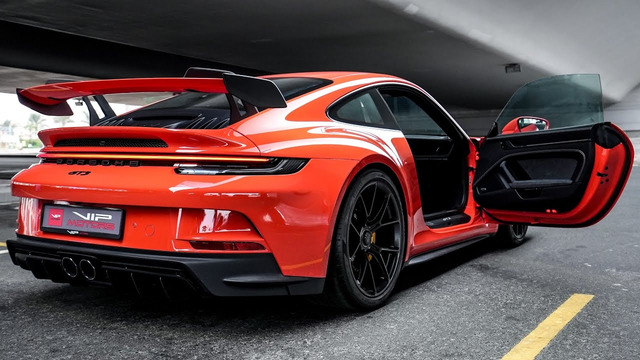 2023 Lava Orange Porsche 911 GT3 – True Driver’s Sports Car in Detail