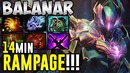 Miracle Night Stalker 14 min RAMPAGE Dota 2
