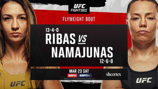 UFC on ESPN 53: Ribas vs. Namajunas (ОСНОВНОЙ КАРД) 24.03.2024 | Аманда Рибас vs Роуз Намаюнас