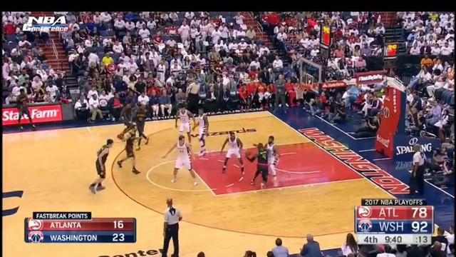 Atlanta Hawks vs Washington Wizards – Highlights | Game 1 | NBA Playoffs 2017