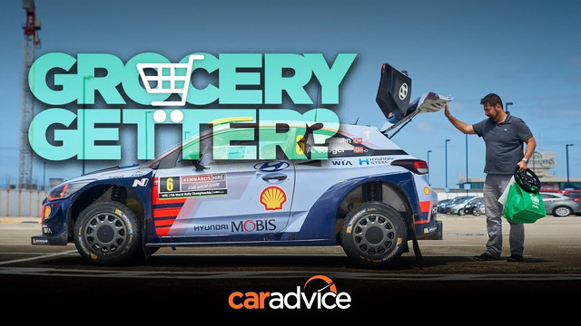 Driving Hyundai’s i20 WRC car through Sydney