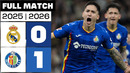 Real Madrid 0 – 1 Getafe CF 2025/26 PARTIDO COMPLETO