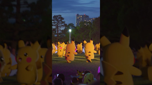 Pokemon heaven! Over 50 Pikachu’s take over city