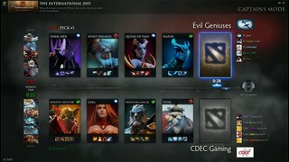 The International 2015: CDEC vs EG (Game 2) Main Event, WB Final