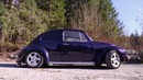 Roads Untraveled. Дрэговый Volkswagen Super Beetle 1974-го. Автобанная гонка