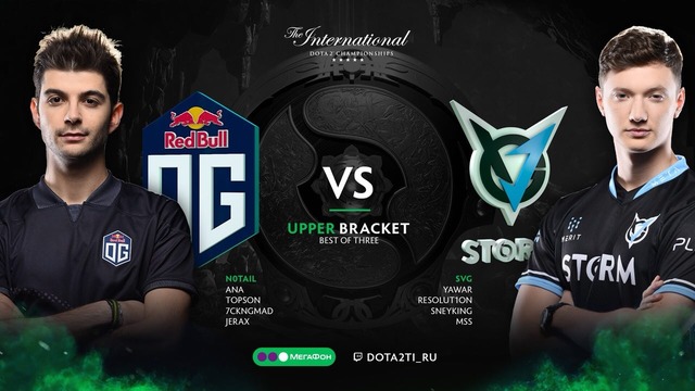 The International 2018: VGJ.Storm vs OG (Game 2) (Play-Off, WB Round 1)