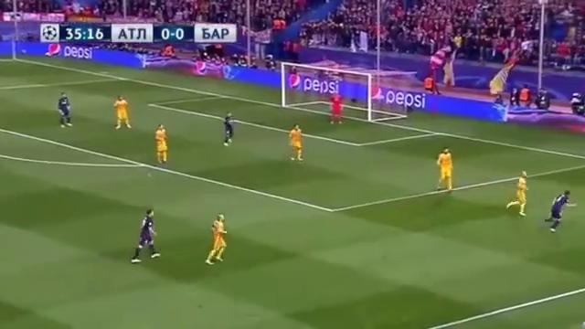 Атлетико Мадрид-Барселона. 1/4финала ЛЧ. Ответный матч