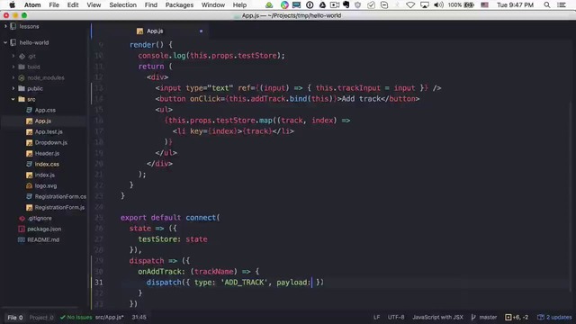 Redux React – #4 – триггер событий