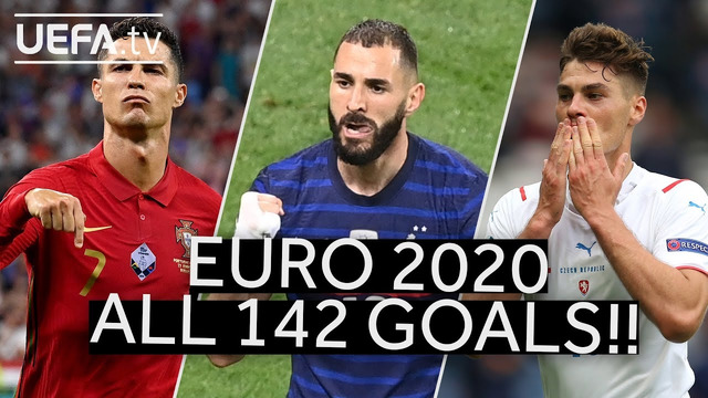 Все 142 гола ЕВРО-2020 в одном видео