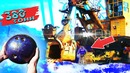 Что если ШАР для БОУЛИНГА сунуть под гигантский ЭКСКАВАТОР 380 тонн