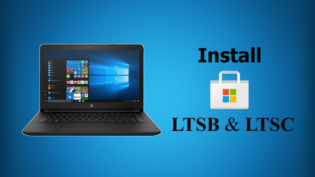 Windows 10 Enterprise 1607 ga Microsoft Store o’rnatish