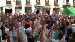 Harinama with SacinandanaSwami in Madrid – KirtanFiestawithPandavaSena 2010 – Part 2