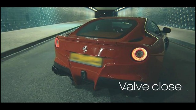 Ferrari F12 Berlinetta c выхлопом от IPE