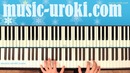 Урок фортепиано. Елочка. Новогодняя песня