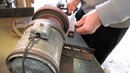 Как сделать Нож из рамной пилы 9хф #3