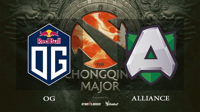 Highligts OG vs Alliance (BO3-серия) The Chongqing Major 29.11.2018
