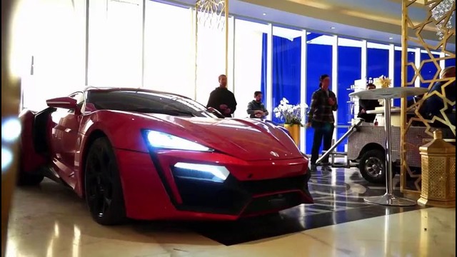 Форсаж 7 (2015) | О съёмках (Lykan Hypersport)