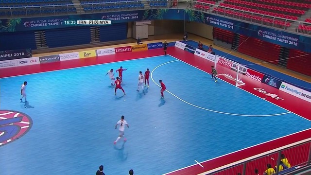 (HD) Иран 14:0 Мьянма | Футзал. Кубок Азии-2018 | Групповой этап | Обзор матча
