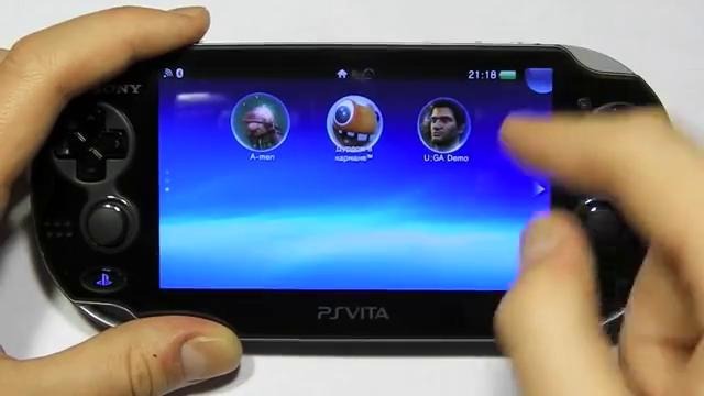 Sony Playstation Vita (PSVita) – часть 1 – Распаковка, дизайн, меню