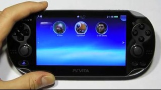 Sony Playstation Vita (PSVita) – часть 1 – Распаковка, дизайн, меню