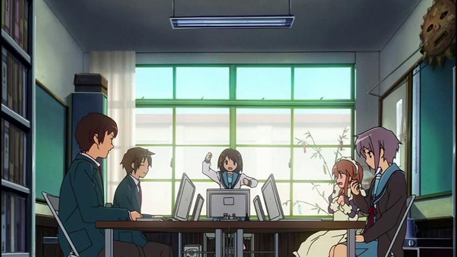 Меланхолия Харухи Судзумии [ТВ-2] – 13 Серия (480р)