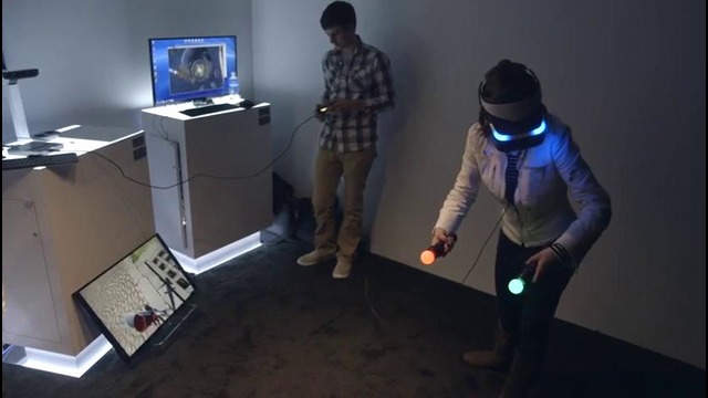 Sony Project Morpheus virtual reality headset hands-on