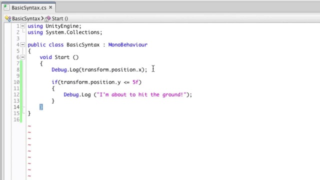 Conventions and Syntax – Unity Official Tutorials – YouTube