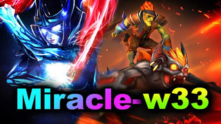 Miracle- Phantom Assassin vs w33 Batrider – 7.28 HIGH MMR DOTA 2