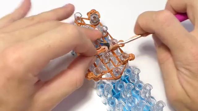 ФОКСИ из игры Пять Ночеи с Фредди из резинок Rainbow Loom Bands Урок 275 Foxy FNAF Rainbow Loom