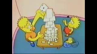 Карточный домик (Симпсоны — Шоу Трейси Ульман, сезон 2, эпизод 5)