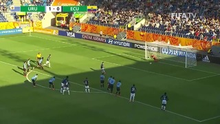 Уругвай – Эквадор | Чемпионат мира по футболу U-20 | 1/8 финал | Обзор матча