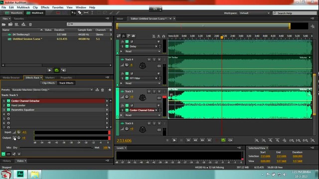 Convert stereo to 5.1 using Adobe Audition CS6-Easy Way Virtualisation