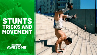 Stunts in Parkour, Ramp Flips, Street Skateboarding & More | People Are Awesome