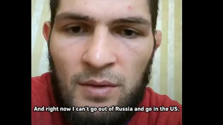 Khabib: I’m in Russia and I can’t go to the US, I have many questions | Ferguson fight is cancelled
