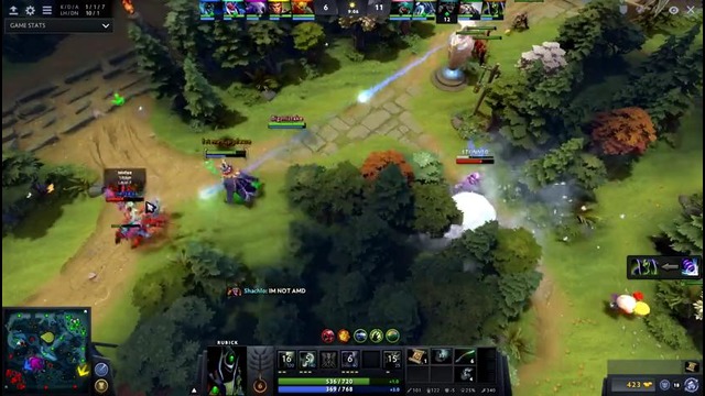 Dota 2 Новый саппорт НаВи Biver — искусство Рубика