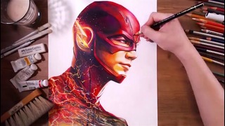 The Flash – Barry Allen-speed drawin