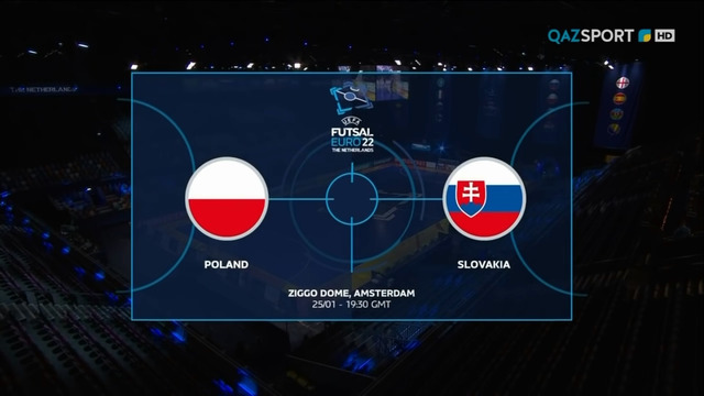 Польша – Словакия | EURO 2022 | Футзал | Групповой этап
