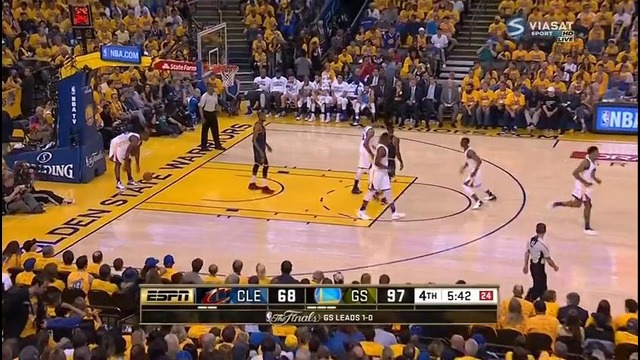 NBA Finals 2016 Golden State Warriors vs Cleveland Cavaliers 2 Игра (2-я Часть)