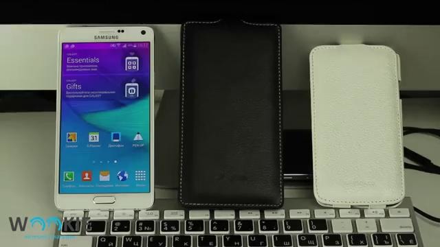 Кожаный чехол для Galaxy Note 4