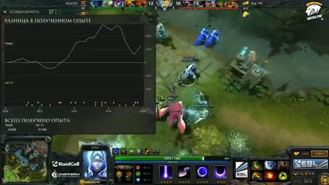 RaidCall EMS Fall Finals 2013: NaVi vs Fnatic (Game 3) Dota2