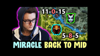 Miracle BACK TO MID with BIGGEST IMBA of patch — 0 deaths