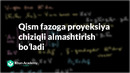 106 Qism fazoga proyeksiya chiziqli almashtirish boʻladi | Chiziqli algebra